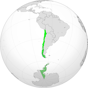 Map of Chile