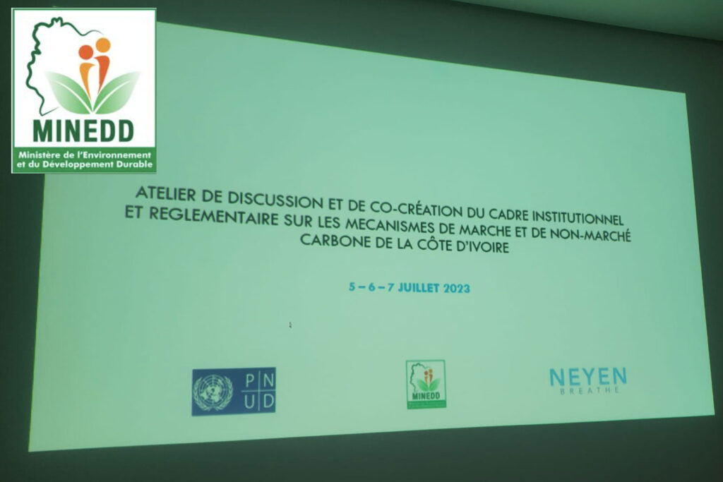 slide from co-creation workshop with the government of Côte d'Ivoire