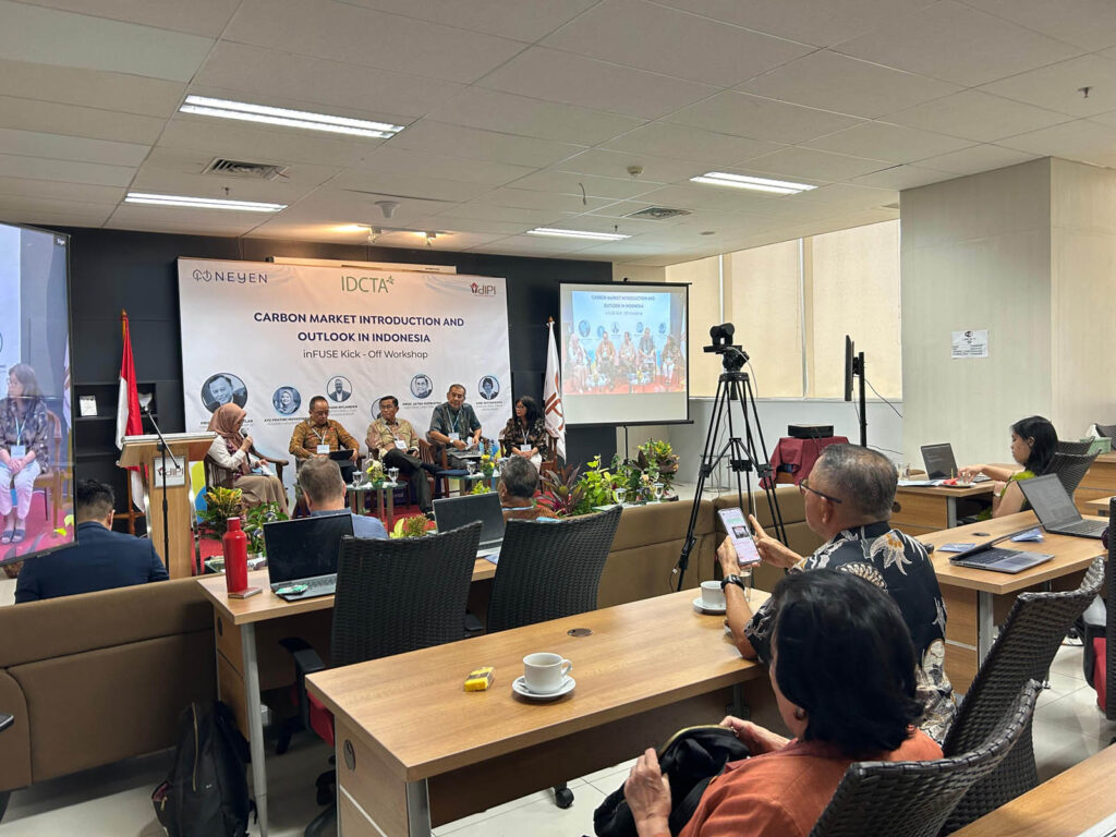 Panel discussion at Neyen inFUSE Accelerator Carbon Market kick-off event in Jakarta